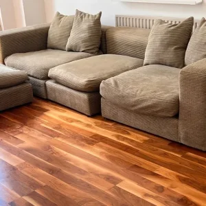 Raft Sofa - modular Loft - beige/sage corduroy - Image 2