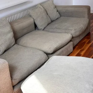 Raft Sofa - modular Loft - beige/sage corduroy - Image 5