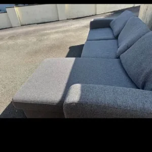 Grey SCS corner sofa, 105x61 inches, excellent condition - Image 3