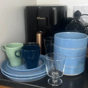 X12 plates cup mug sauce plates