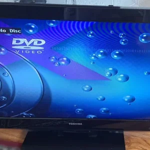 32-inch Toshiba TV with HDMI and DVD