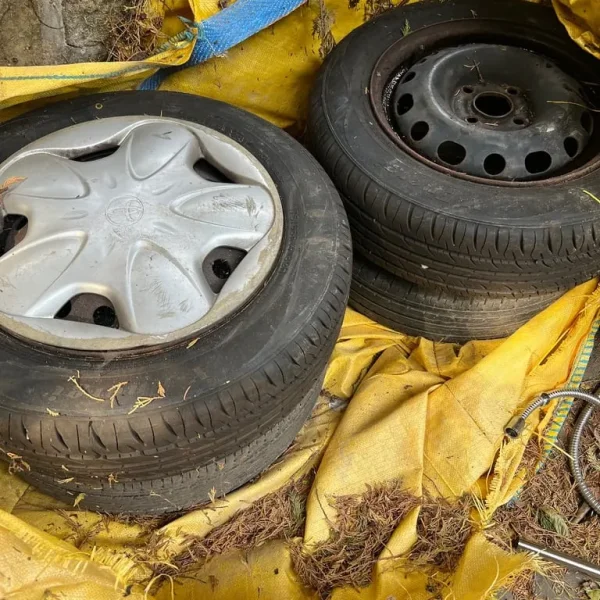 Toyota Yaris rims and tyres
