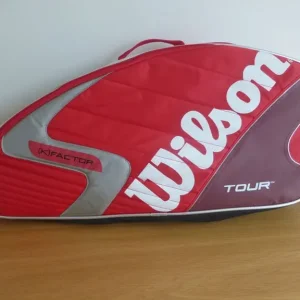 Wilson (K) Factor Tour Tennis Bag with Zip Compartment - Image 2