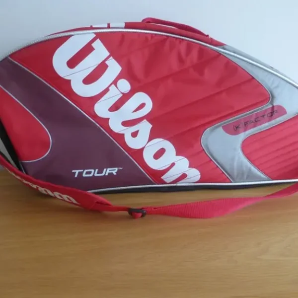 Wilson (K) Factor Tour Tennis Bag with Zip Compartment