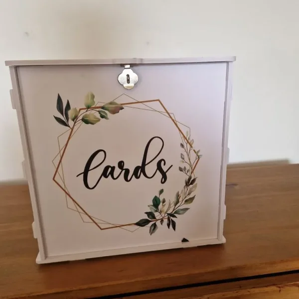 Wedding card box