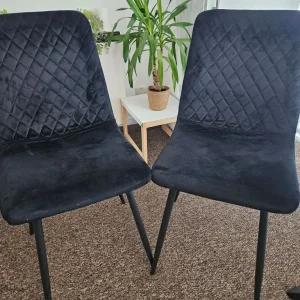 Velvet chairs