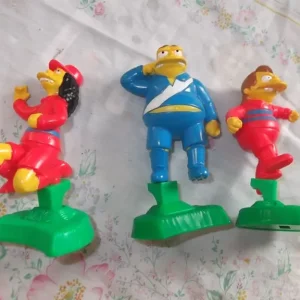The Simpsons Footballers & Ref 2002 LOT
