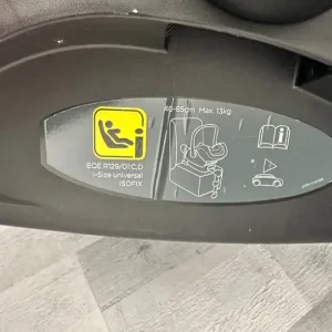 Joie infant car seat with ISO fix - Image 5