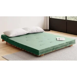 Double Futon bed by night, comfy sofa by day