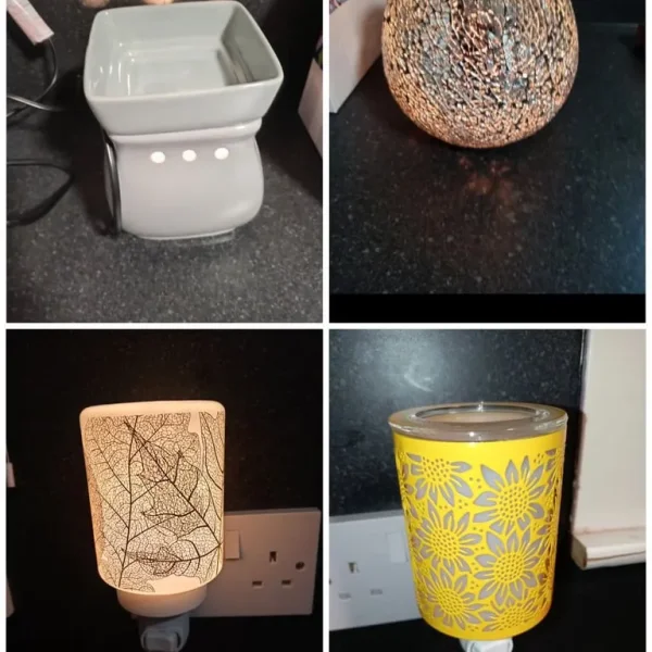 4 Scentsy warmers