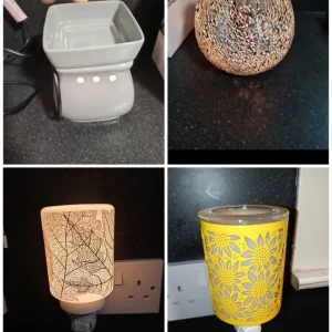 4 Scentsy warmers