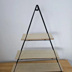 Hanging Triangle Shelves