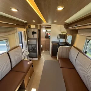 Burstner Lyseo Harmony Line 680G End Washroom & Pull down bed 4 Berth 4 Belts - Image 3