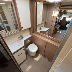 Burstner Lyseo Harmony Line 680G End Washroom & Pull down bed 4 Berth 4 Belts - Image 5