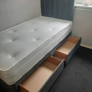 New Divan Single Bed – Mattress & Drawers Included at an Amazing Price, Order Today>>>>