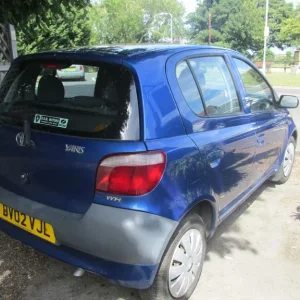 2002 Toyota Yaris Hatchback Manual - Image 5