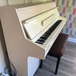 Piano with stool