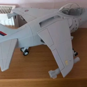 Harrier Jump Jet Action Man Size Character UK Military