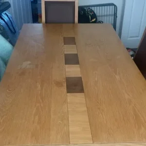 Large table and 6 chairs - Image 6