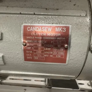 Brother B755-MKIII Sewing Machine with Candasew MK3 Clutch Motor - Image 4