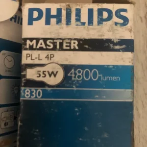 Philips Master Light Bulb Tube PL-L 4P 55w 4800 Lumen 830