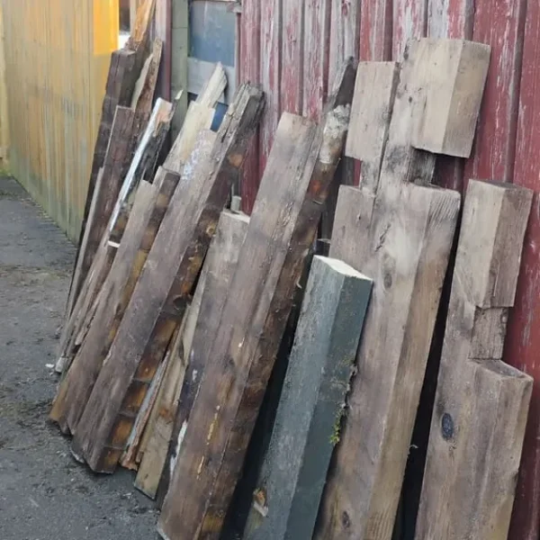 Old decking wood