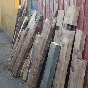 Old decking wood