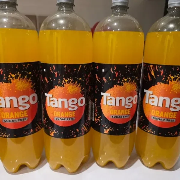 Tango orange sugar free 2L bottles
