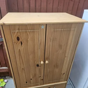 Wardrobe with drawers