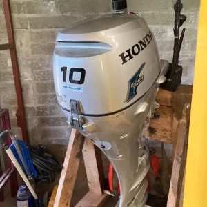19’ open fishing boat with new trailer and 12hp Honda engine - Image 7