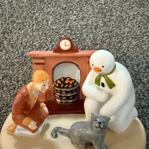 Coalport The Snowman ornaments by Raymond Briggs