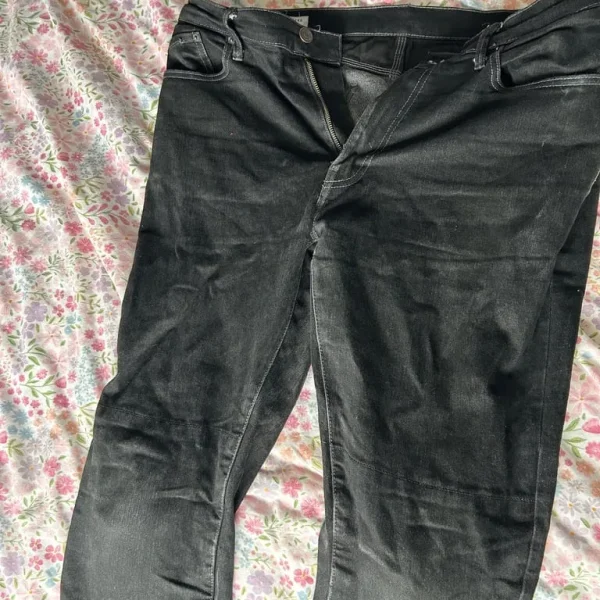 Oxford jeans with hip and knee protection