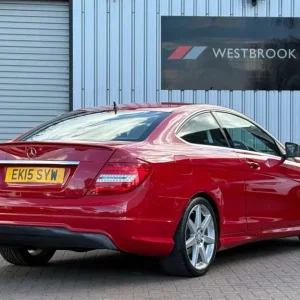 2015 Mercedes-Benz C-Class 1.6 C180 AMG Sport Edition G-Tronic+ Euro 6 (s/s) 2dr Coupe Petrol Aut... - Image 2