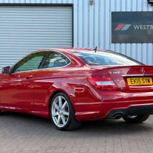 2015 Mercedes-Benz C-Class 1.6 C180 AMG Sport Edition G-Tronic+ Euro 6 (s/s) 2dr Coupe Petrol Aut... - Image 3