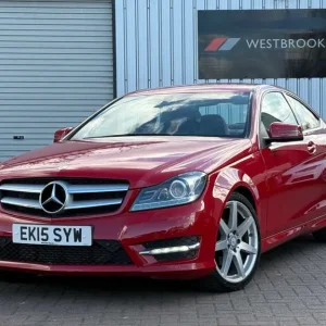 2015 Mercedes-Benz C-Class 1.6 C180 AMG Sport Edition G-Tronic+ Euro 6 (s/s) 2dr Coupe Petrol Aut... - Image 4