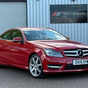 2015 Mercedes-Benz C-Class 1.6 C180 AMG Sport Edition G-Tronic+ Euro 6 (s/s) 2dr Coupe Petrol Aut...