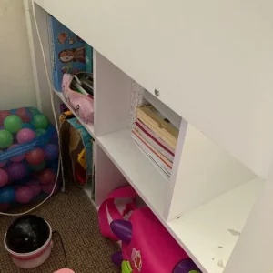 Children’s bed with stairs and side storage - Image 3