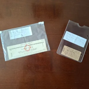 TWO RARE TICKETS