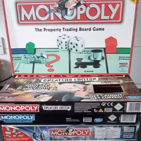 Monopoly Boxes - NO CONTENTS