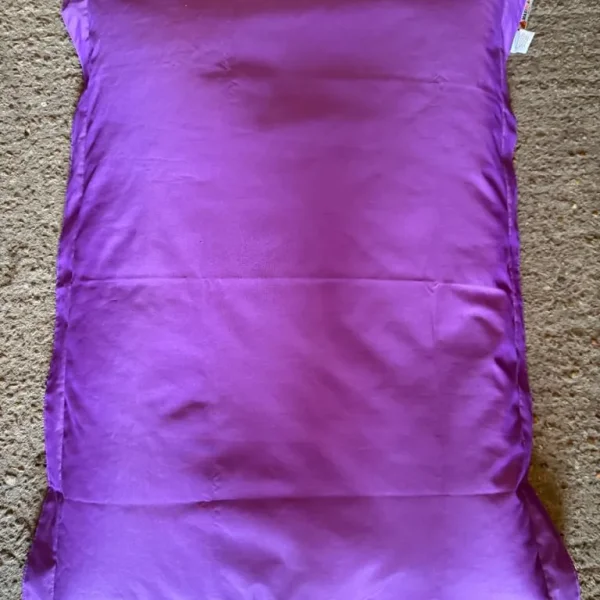 2 x Bean Bag Heaven Large Kids Bean Bag Cloud Jnr 120x100cm Purple