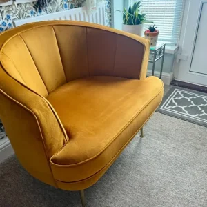 Velvet armchair - Image 4