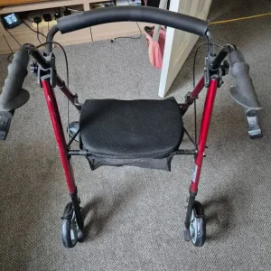 4 Wheeled Mobility Walker As New - Image 2