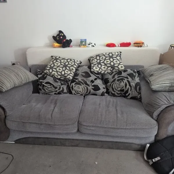 3 Seat Grey Sofa