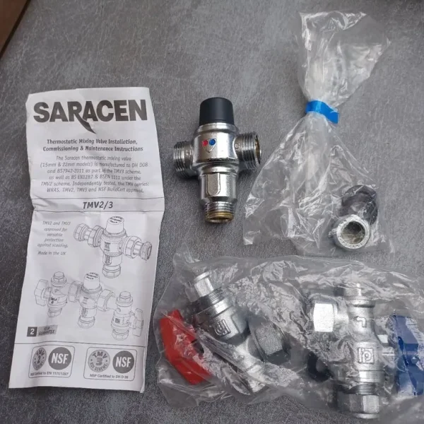 SARACEN TMV 3/2 15mm valve UA 4 in 1