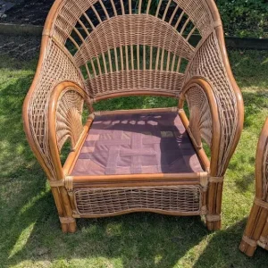 Pine wicker furniture - Image 2