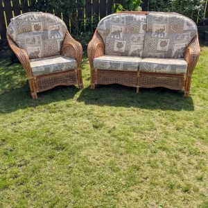 Pine wicker furniture - Image 3
