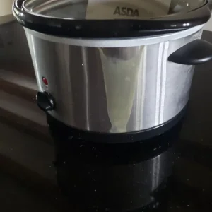 3L Asda stainless steel slow cooker - Image 3