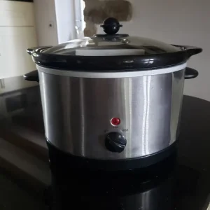 3L Asda stainless steel slow cooker
