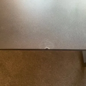 Large Wooden Black Desk - Image 6