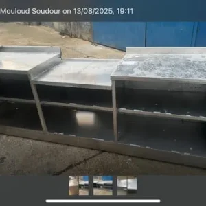 Stainless steel table